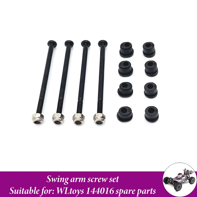 WLtoys 144016 1/14 piezas de repuesto originales de coche teledirigido receptor de Motor ESC balancín copa de dirección palanca de neumático de transmisión diferencial