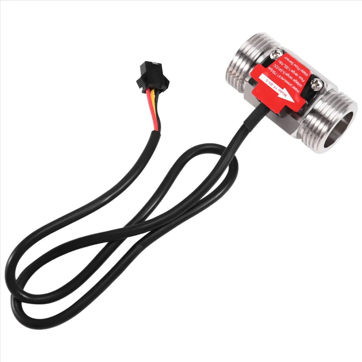 A74U -B5-S 50mm Hall Effect Meter Water Sensor Liquid Meter Industrial Fluid Rate Sensor for Plumbing
