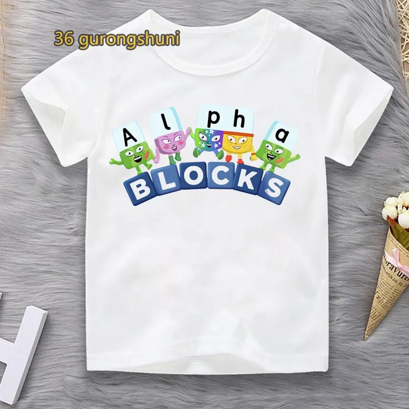 Kinder Kleidung Baby T-Shirt Mädchen Cartoon T-Shirt Kleidung Mädchen Tops T-Shirts Sommer Kurzarm Jungen T-Shirts Kinder T-Shirts