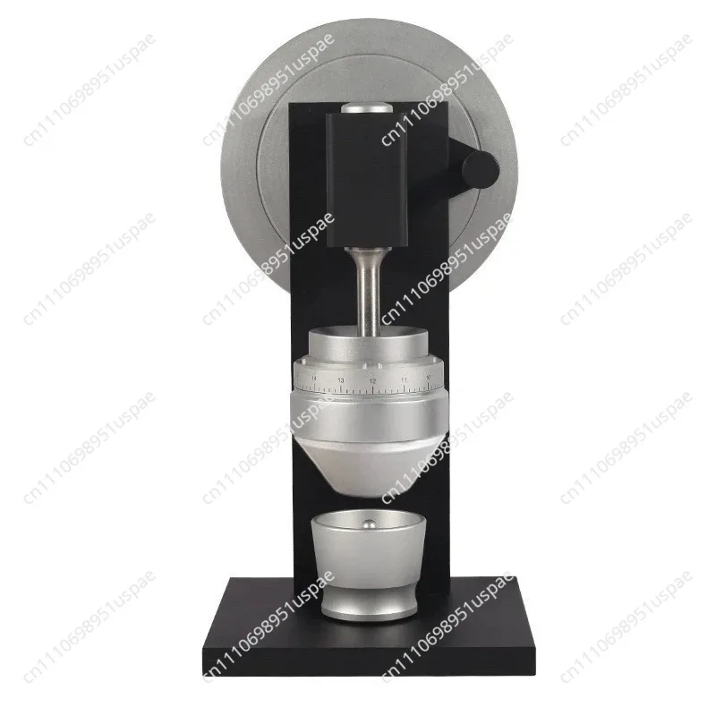 New Professional 83mm Italian Burr Hand Coffee Grinder - Manual Espresso Maker, Low Retention for Home & Camping