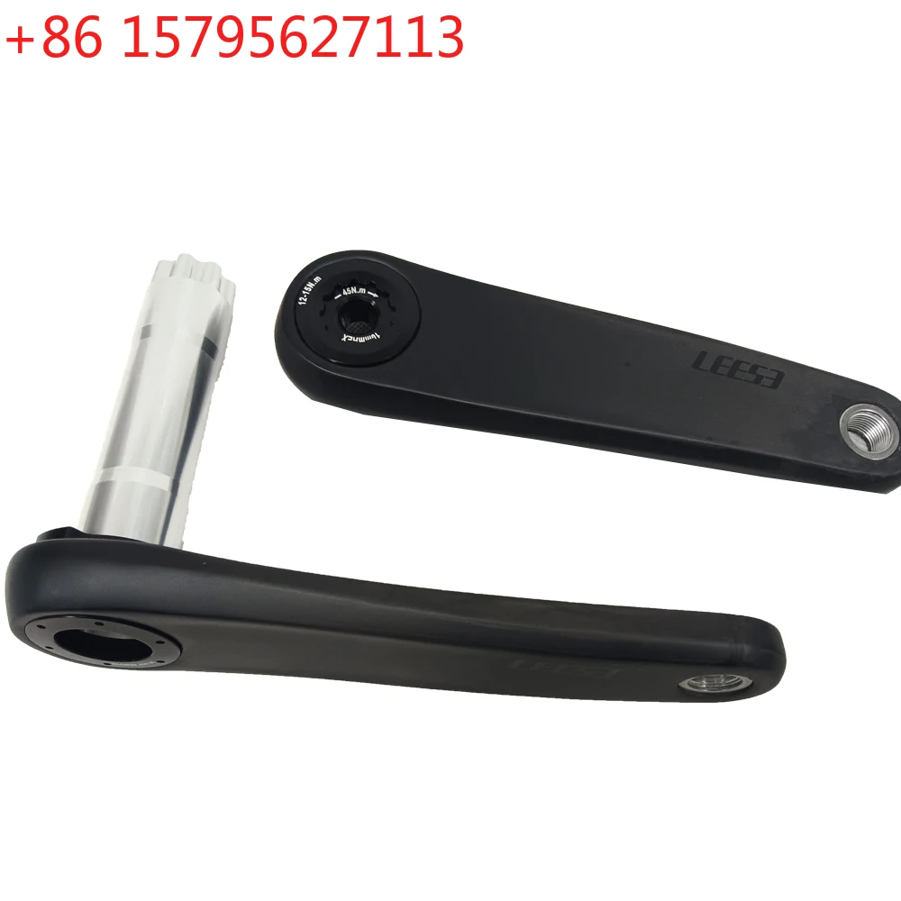310g! 2026 NEW LEESE Carbon Fiber Crank Road Bike Bicycle Crankset 165/170mm,DUB Spindle,Ultra Light Bicycle Cranksets