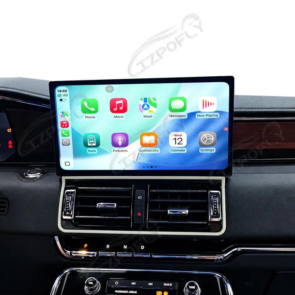 13.1 Inch Android Car Radio For Lincoln Navigator 2016-2026 Wireless CarPlay Android Auto GPS Navigation Multimedia Player