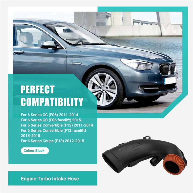 

НОВЫЕ автомобильные воздухозаборные шланги заднего двигателя для BMW E70 E71 F02 F06 F07 F12