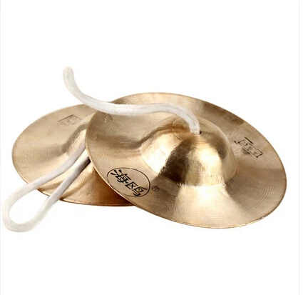 

Chai copper cymbals thickened copper zygotic percussion small bright hairpin gongs and drums in size cymbals