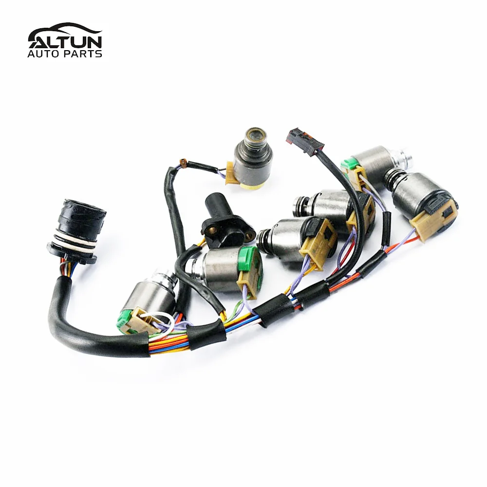 

Соленоиды трансмиссии ZF5HP19 5HP19 01V с внутренним жгутом для Audi S4 S6 RS6 A8 BMW 5 серии Z4 - 0501314432 0501316463