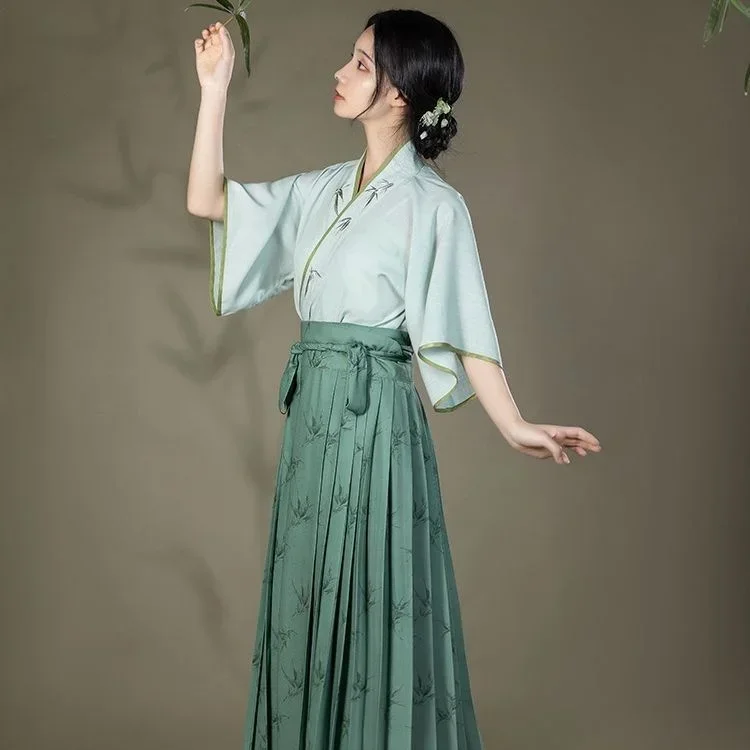 Chinese Traditional Hanfu Costume Woman Ancient Han Dynasty Dress Oriental Princess Dress Lady Elegance Tang Dynasty Dance Wear