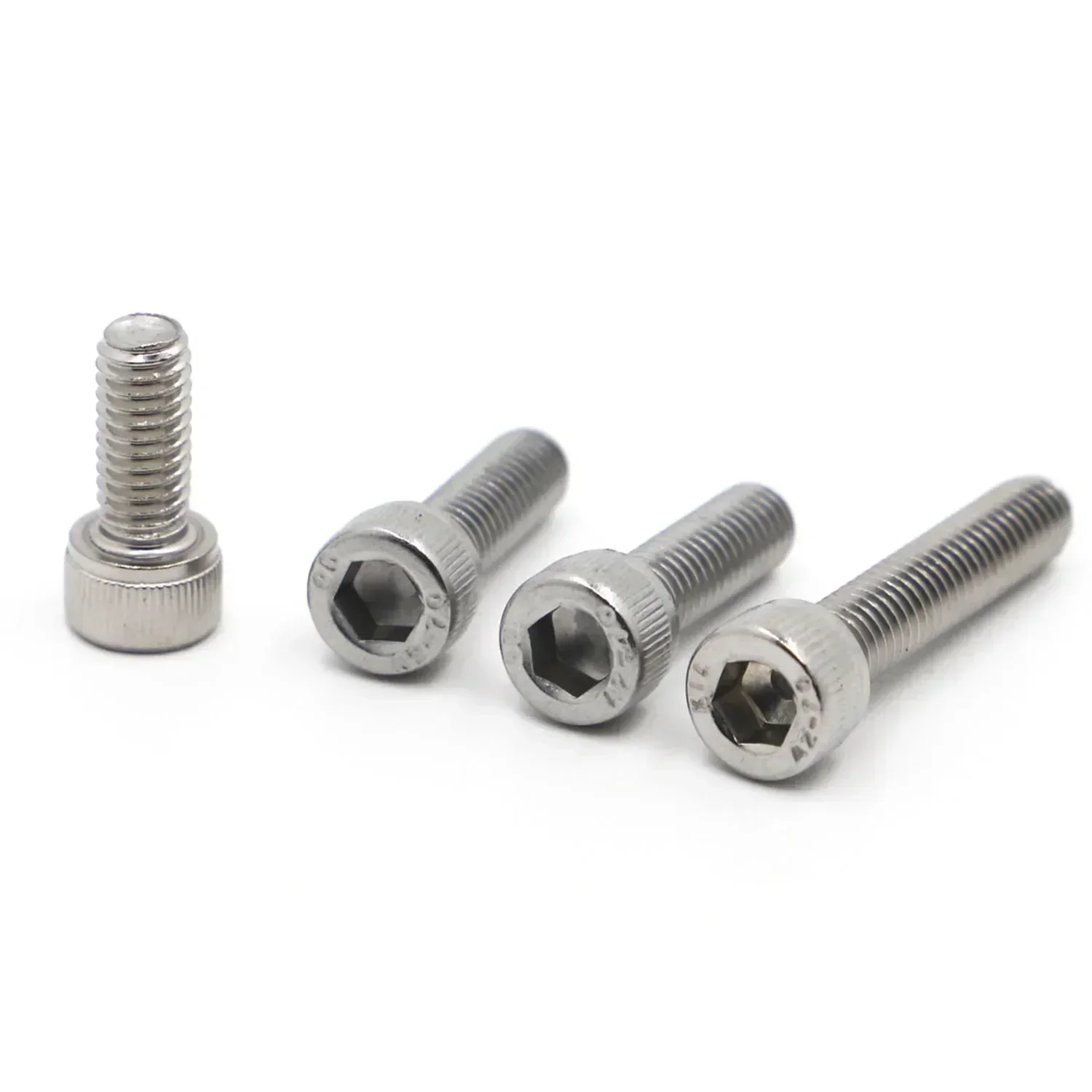 Afbeelding 5: M1.4 M1.6 M2 M2.5 M3 M4 M5 M6 M8 M10 304 Rvs Hexagon Hex Socket Cap Allen Head Bolt Schroef DIN912