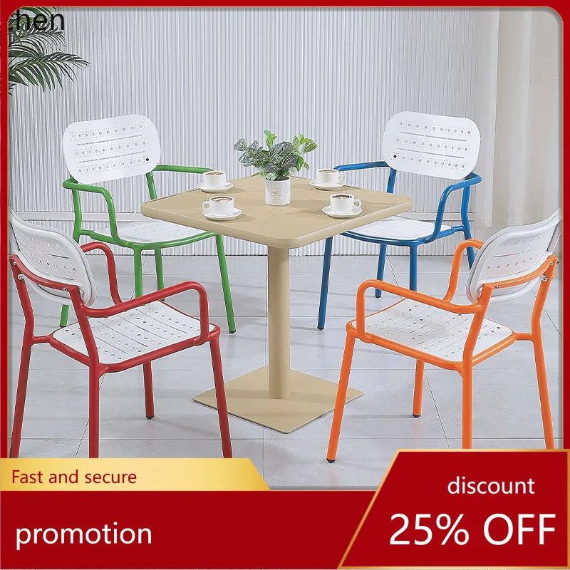 

Уличный комплект мебели HT: стол и стулья из цельного алюминия для балкона, сада, виллы, двора.