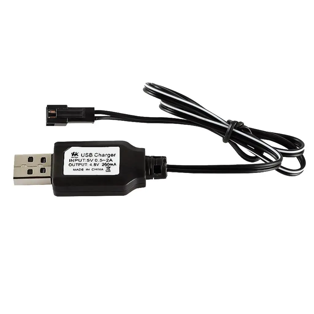 Kabel pengisi daya USB, RC Model Baterai r 4.8V 250mA keseimbangan pengisian cepat