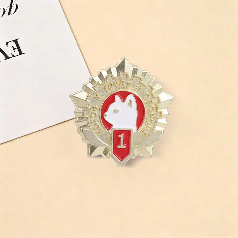 Lustige russische Slang-Emaille-Pins mit motivierenden Zitaten, Cartoon-Anime-Tier-Broschen, Anstecknadeln, Party-Schmuck, Geschenke für Freunde – Detail 6