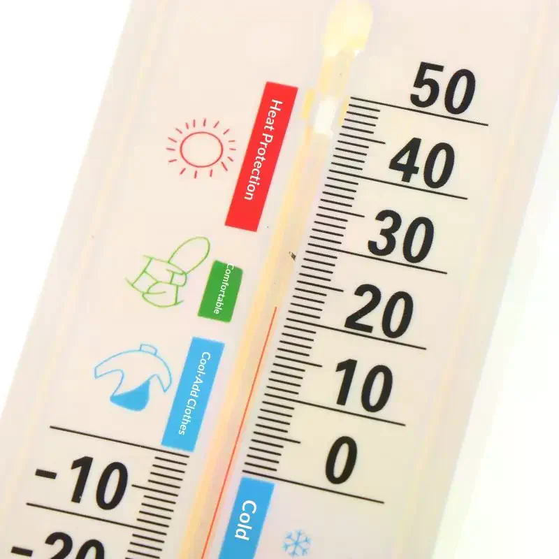 2 In 1 Nursery Room Analog Weather Station Hygrometer Dual Functionality 23*6.5cm