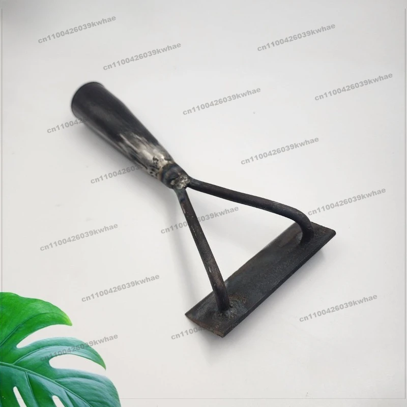 Scraper, Shovel Bark Knife, Hand-forged, Curved Carbon Steel Farm Tool, Scraping Bark Knife, Peeling