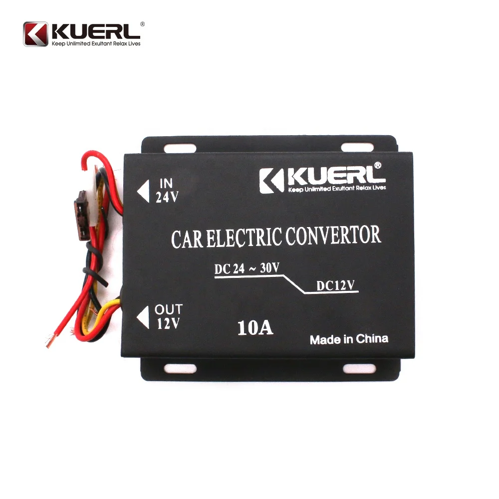 Car Audio Accessories 10A/15A/20A/30A 24v DC to 12v Dc Converter Car Step Down Converter Power Transformer