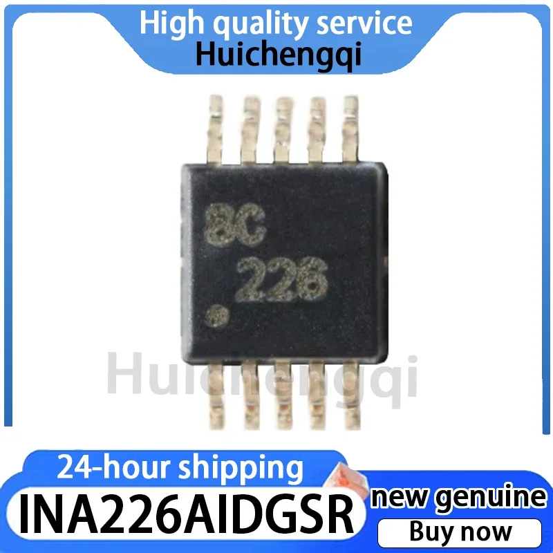 5PCS Original Genuine INA226AIDGSR MSOP-10 Bidirectional Current/power Monitor Chip
