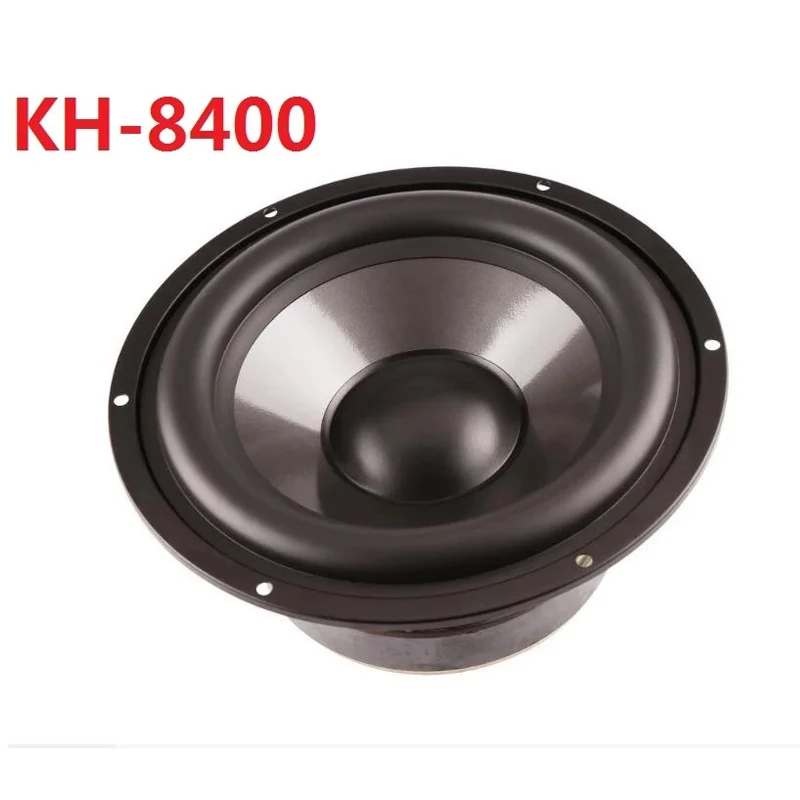 1 Piece Kasun MO-8064/KH-8400 8\'\' Subwoofer Speaker Driver Unit Casting Aluminum Basket Black PP Cone 8ohm/180W Fs=37Hz D210mm