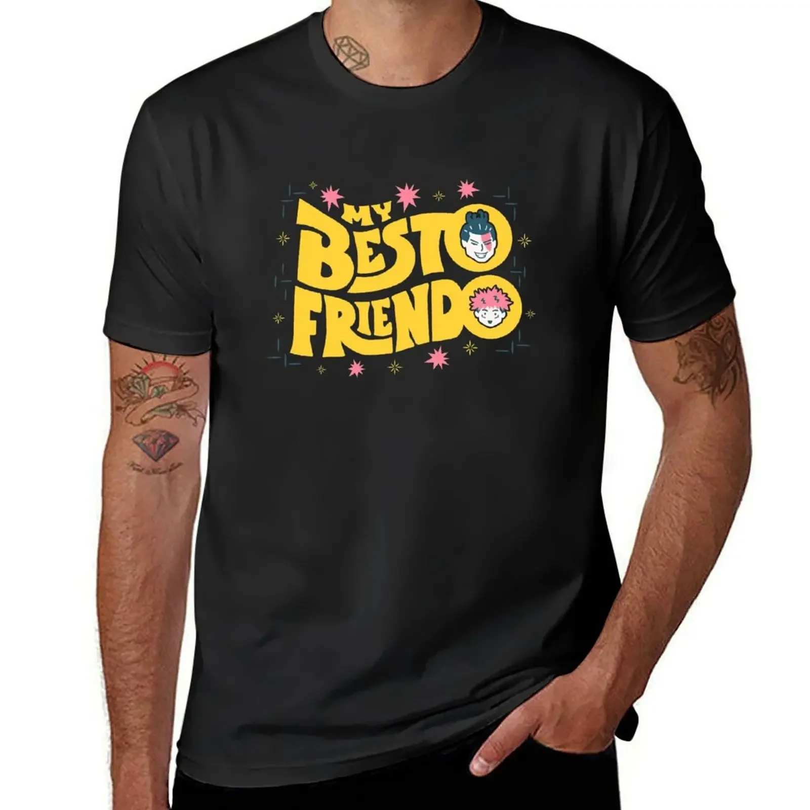 

My Besto Friendo T-Shirt aesthetic clothes custom shirt oversized plus size clothes plain t shirts men