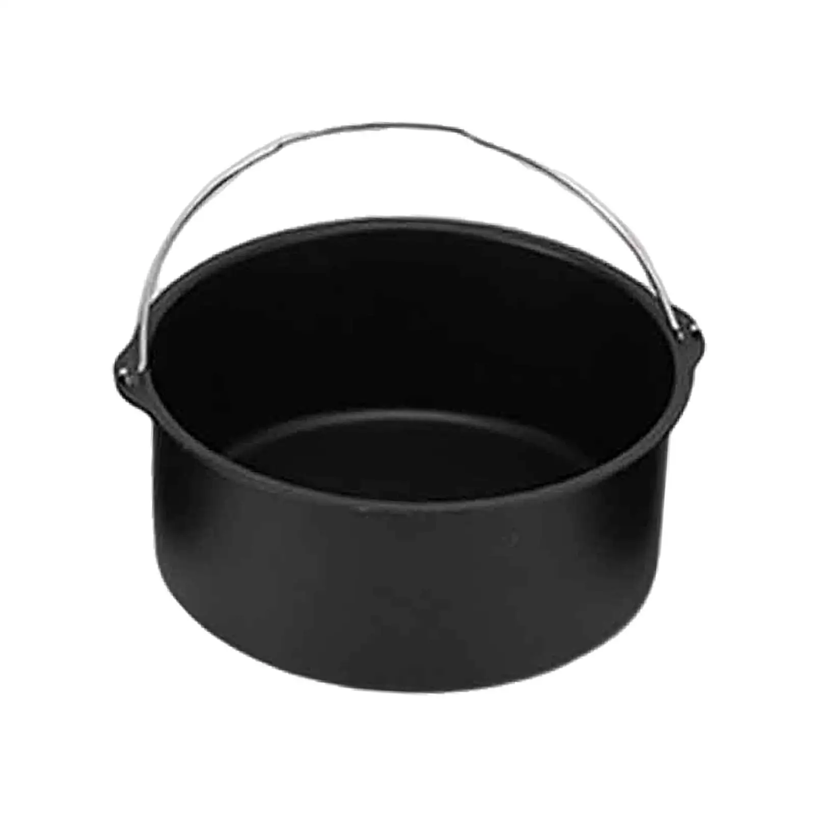 Freidora de aire de acero al carbono, accesorio para pan, verduras, pastel