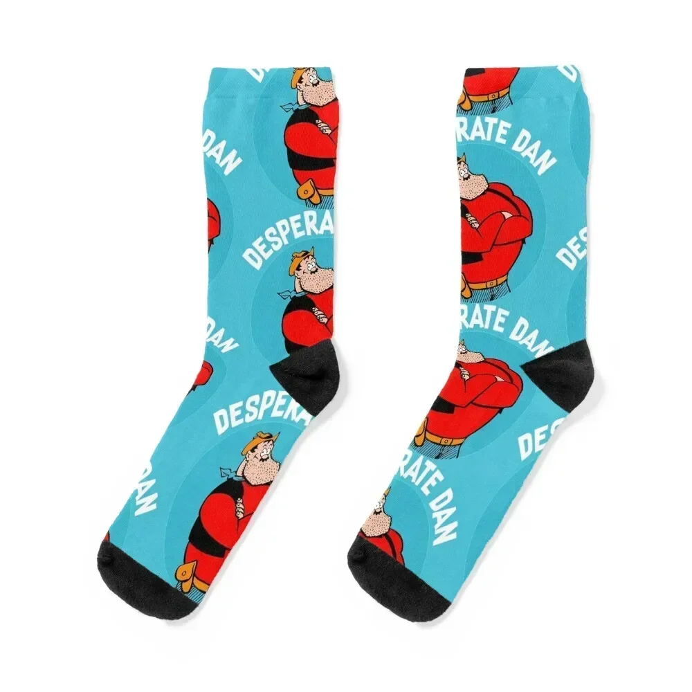 

Desperate Dan - Cow Pie t shirt - Danial - Dan Brother Dan Best Friend Cowboy Gifts Comic Gifts Socks luxury Mens Socks Women's