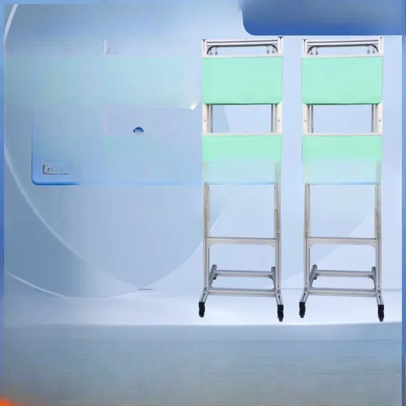 

New aluminum double column, liftable camera holder