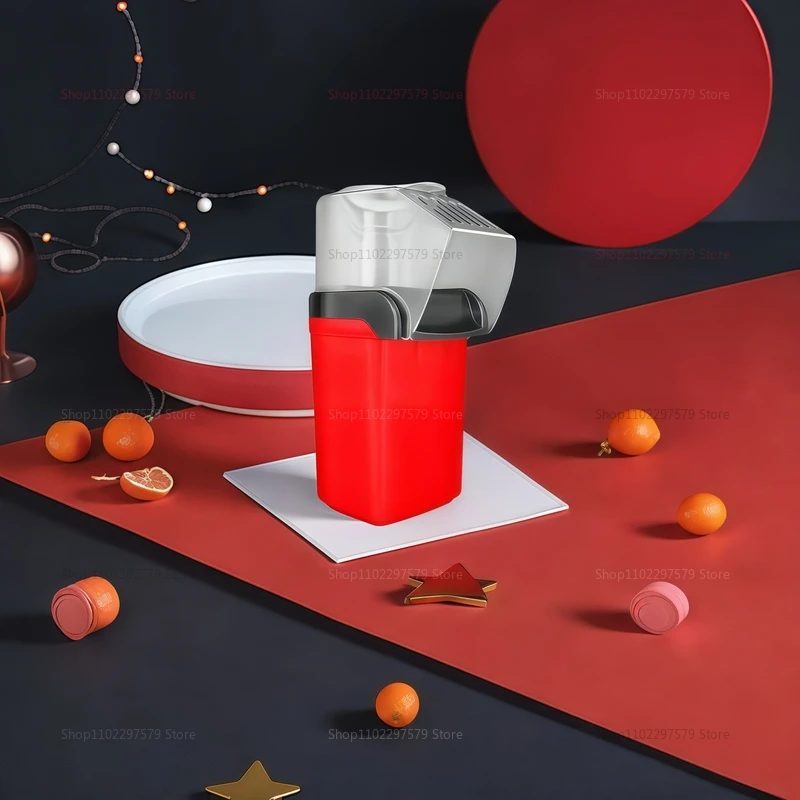 آلة صنع الفشار الكهربائية مع معدل انقطاع عالي بوبر هوائي صغير أوتوماتيكي بالكامل للاستخدام المنزلي في المطبخ والحفلات الليلية