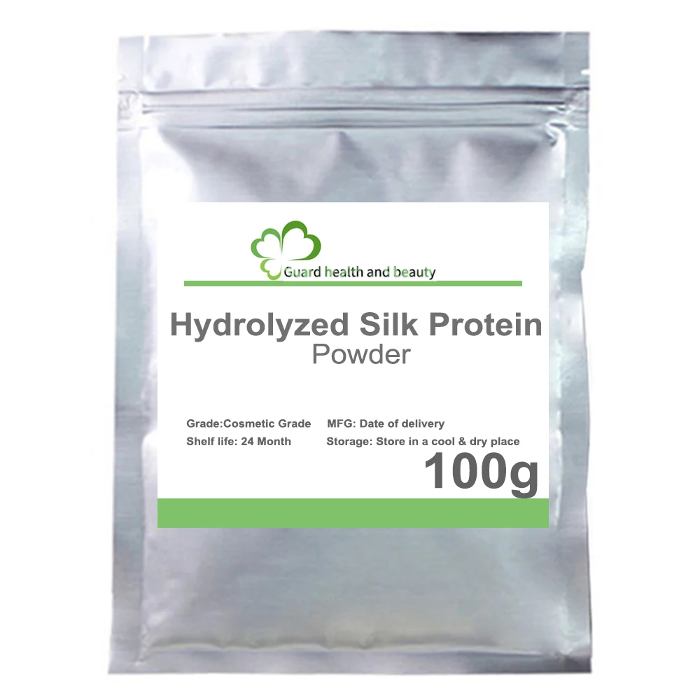 High Quality Hydrolyzed Silk Protein Powder、Silk Fibroin Cosmetic  Raw Material For Skin Care