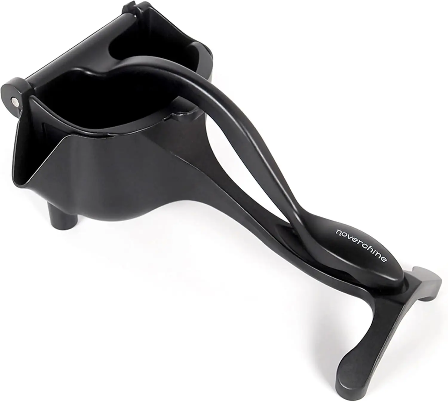 

Handheld Manual Citrus Juicer for Fresh Orange, Lemon, Lime Juice - Durable Aluminum Alloy in Matte Black