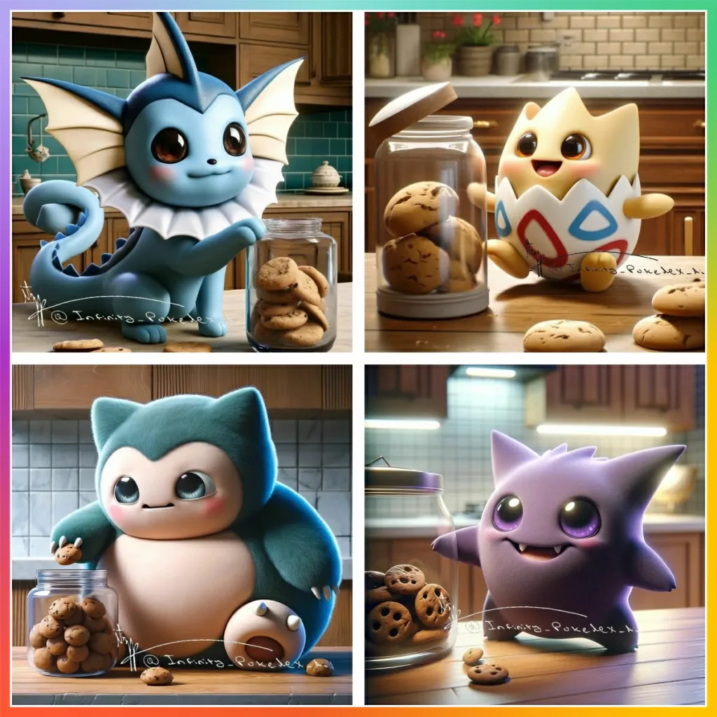 Pokemon galletas pintura de diamante bordado impreso rompecabezas Cruz elemento mosaico 5D DIY arte casa nuevas llegadas artesanía niños