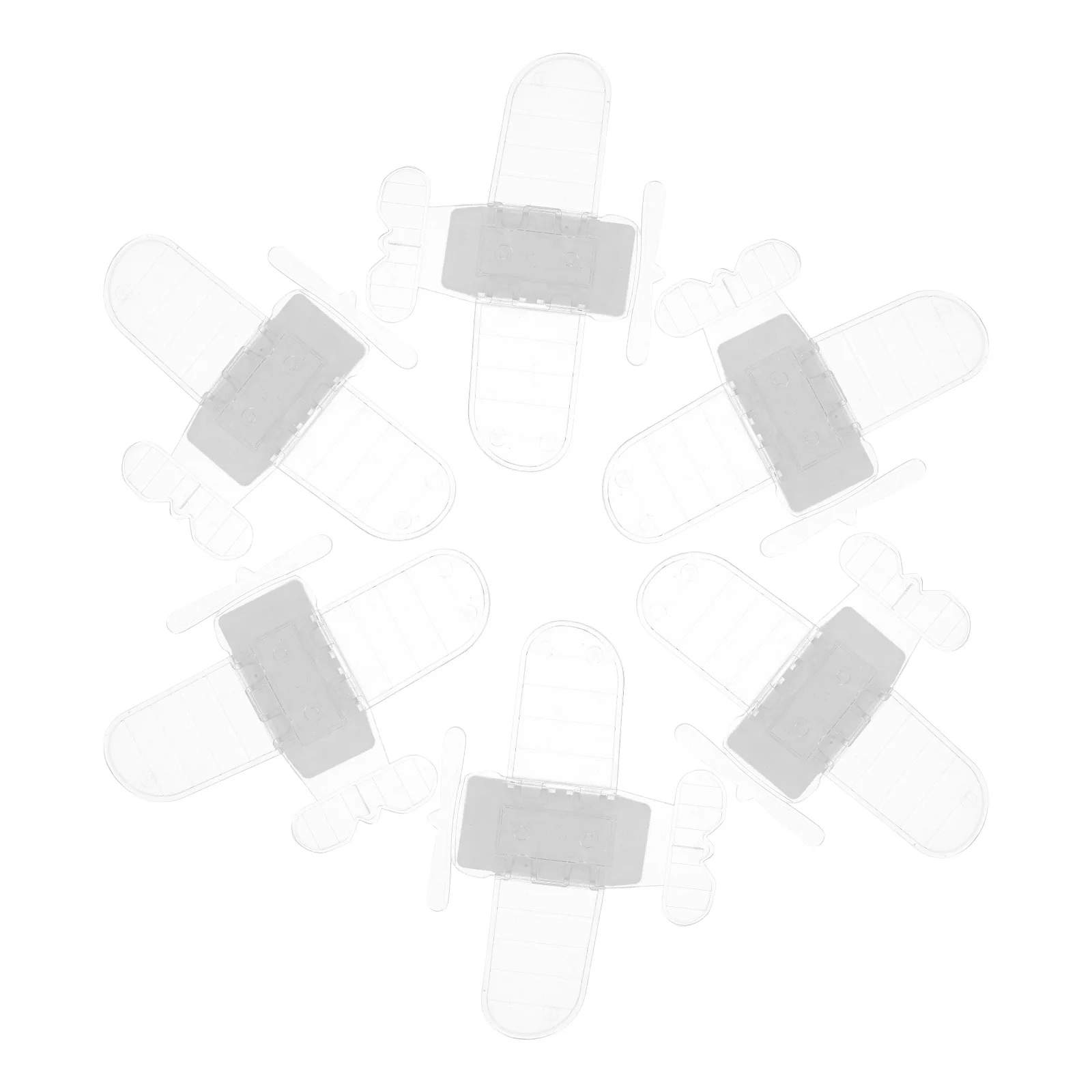 6Pcs Window Restrictor for Kids Safety No Drill Installation Baby Window Lock Adjustable Sliding Door Security Latch