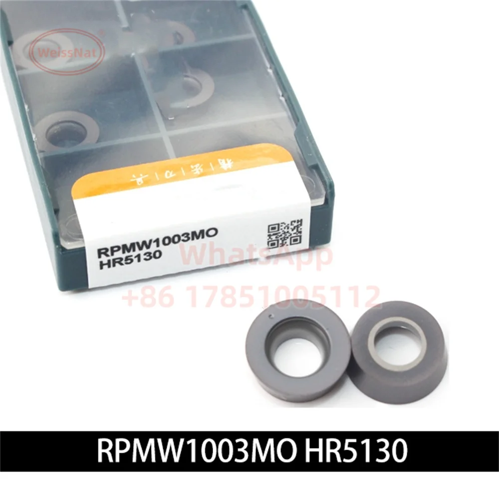 

RPMT1204MO-HM RPMW1003MO HR5130 Carbide Insert RPMT Inserts
