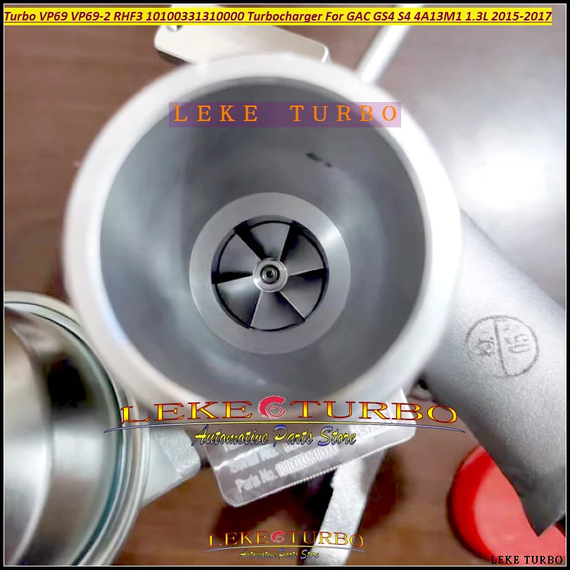 Turbo VP69 VP69-2 RHF3 10100331310000 Turbine Turbocharger For GAC GS4 S4 Engine 4A13M1 1.3L 2015-2017