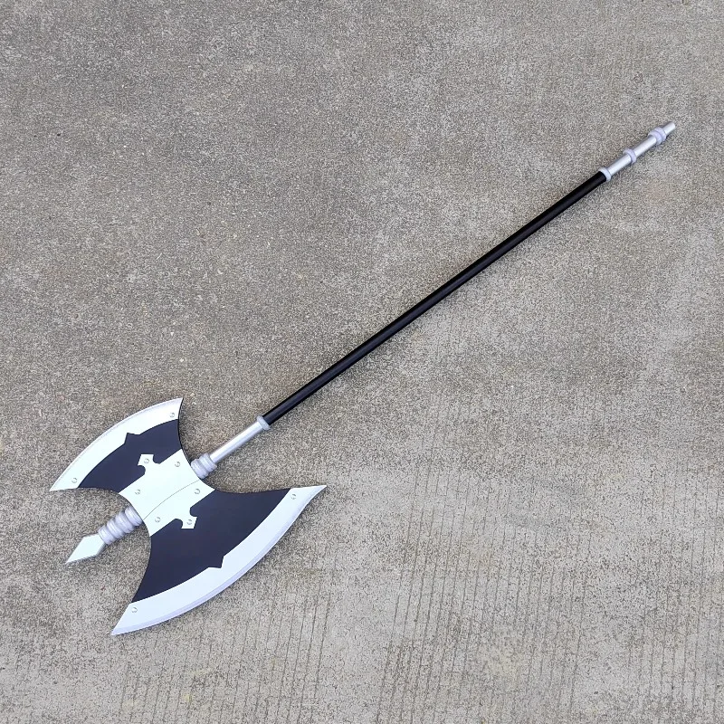 160 ซม.อุปกรณ์เสริมคอสเพลย์สตาร์ค บียอนด์ เจเนอรี่'Frieren Cosplay Prop Huetark Axe PU รุ่นอะนิเมะเครื่องแต่งกายปาร์ตี้อุปกรณ์ประกอบฉาก