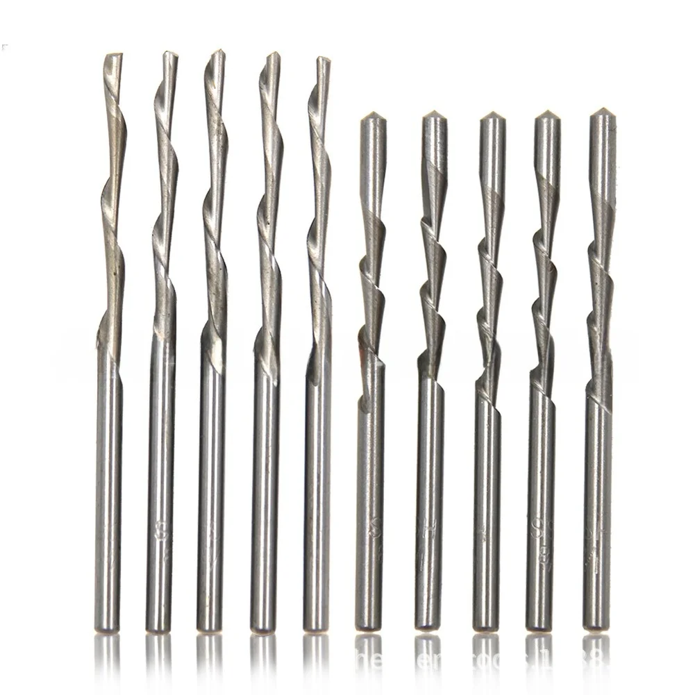 

2 шт. 1/8-дюймовые левые фрезы с хвостовиком, деревообрабатывающие фрезы, концевые фрезы по дереву, фрезы для станков с ЧПУ и ручных фрез