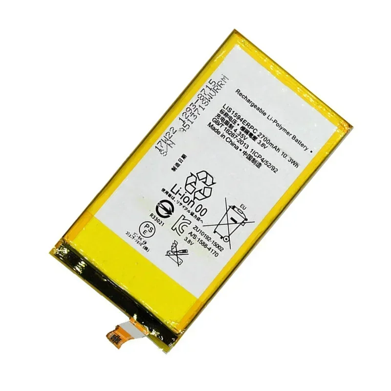 LIS1594ERPC Battery For SONY Xperia F5321 Z5C Z5 Mini E5823 Z5 Compact Genuine C6 F3216 F3215 F3216Xc 2700mAh Batteries