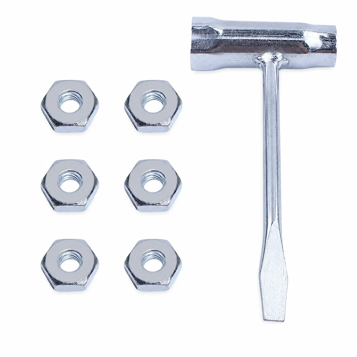 Chainsaw Wrench Screwdriver Set 13mm x 19mm Scrench Replacement T-Wrench T27 Screwdriver Tool for Stihl 024 026 MS240 MS260