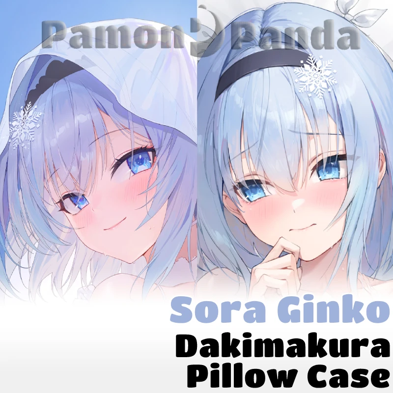 Sora Ginko Dakimakura Ryuuou no Oshigoto Pillow Cover Hugging Pillow Case Full Body Sexy Pillowcase Home Bedding Decor Otaku