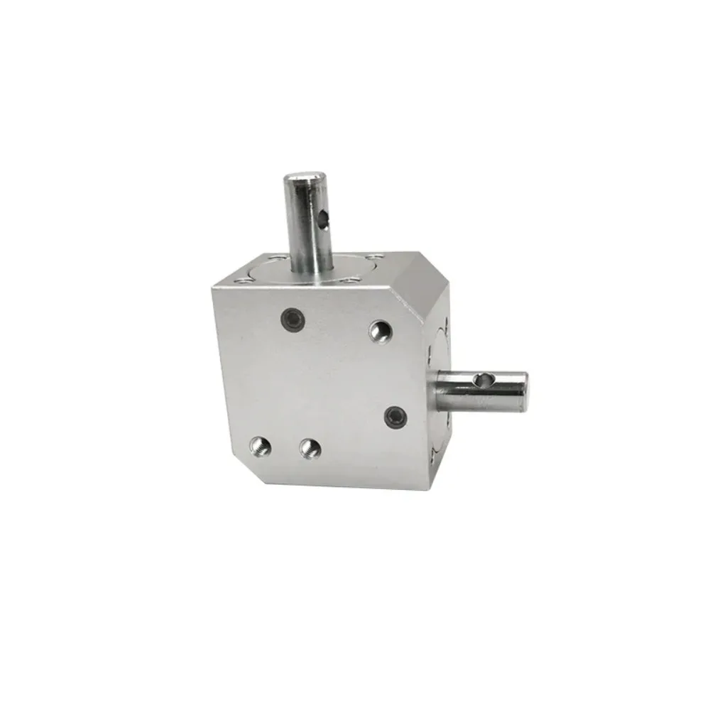 Mini 1 Module 20 Teeth 90° Angle Drive Steering Gear Unit Right Angle Bevel Bevel Gearbox Speed ​​Ratio 1:1 Dual 8MM Shaft