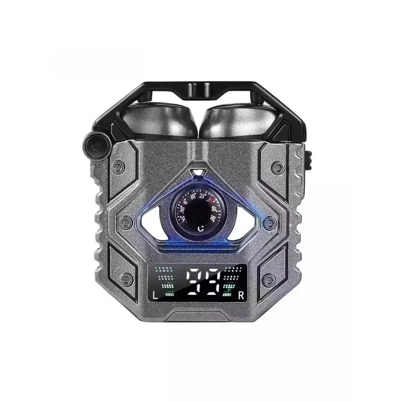 Metal game wireless bluetooth headset new cool no delay noise reduction super long battery life