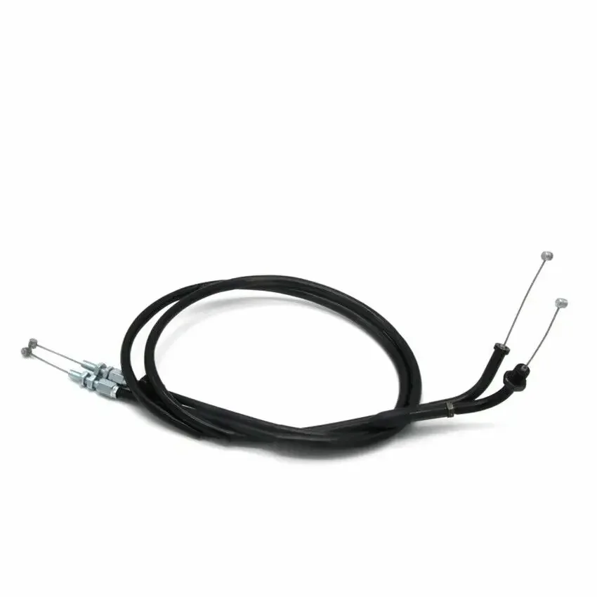 Motorcycle Throttle Control Cable Steel Wire Set for 17920-MY5-610 17910-MY5-610 Honda CB500 1994-2003 CB500S 1998-2002