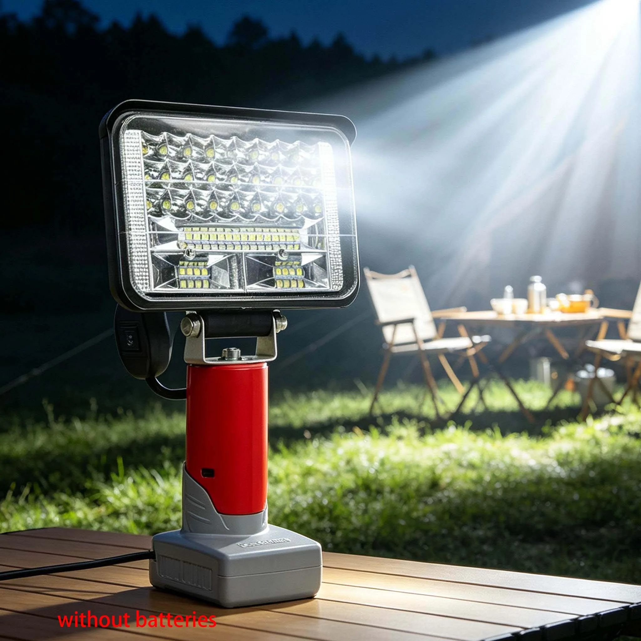 LED Work Light 27W 5 Inch for 12V Batteries 48-11-2420 48-11-2401 48-11-2411 48-11-2412 48-11-2420 Metal Housing