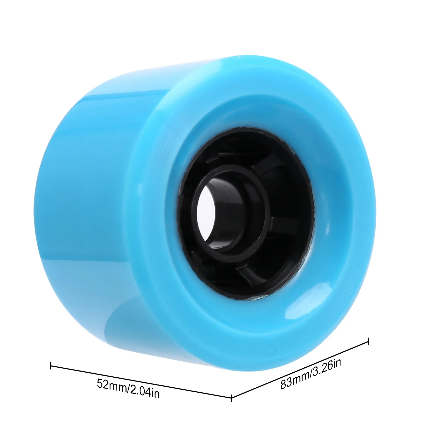 4Pcs 83 x52mm Longboard Wheel Brush Street Wheel HR82A Skateboard Wheel Roller Skate Board Long Board Wheel