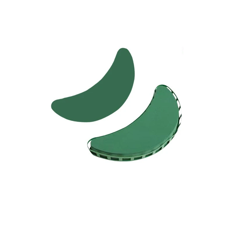 Crescent Shaped Floral Foam Block Flower DIY Fresh Flower Mud Bloom Arrangement Base with Suction Cup Wedding Car Floral Foam