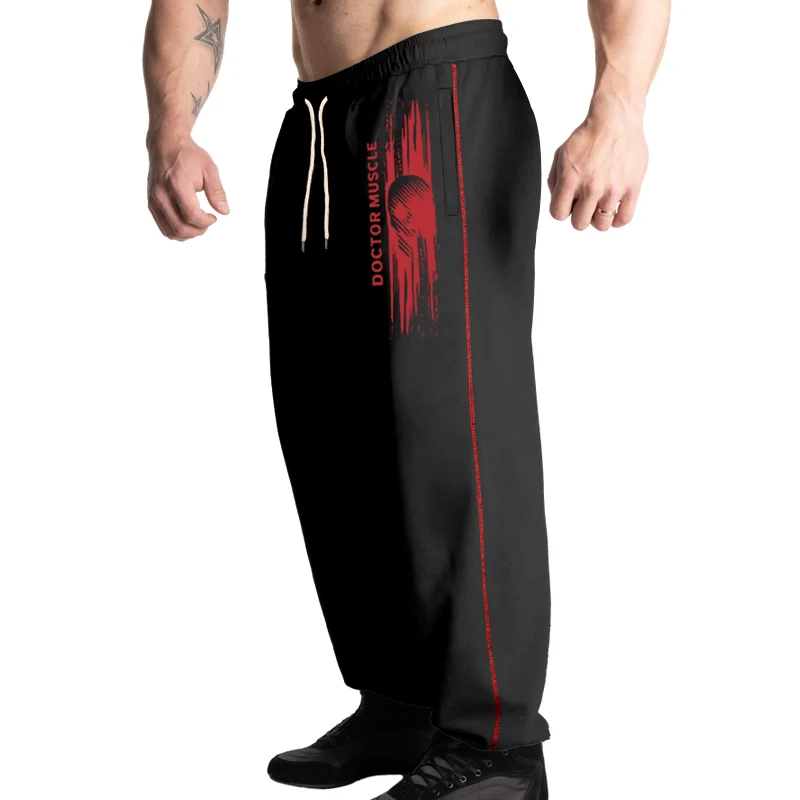 Heren trainingspak broek Harajuku Street Warm Halloween nieuwe schedel bedrukte zware broek, samen een casual jogging trainingspak heren