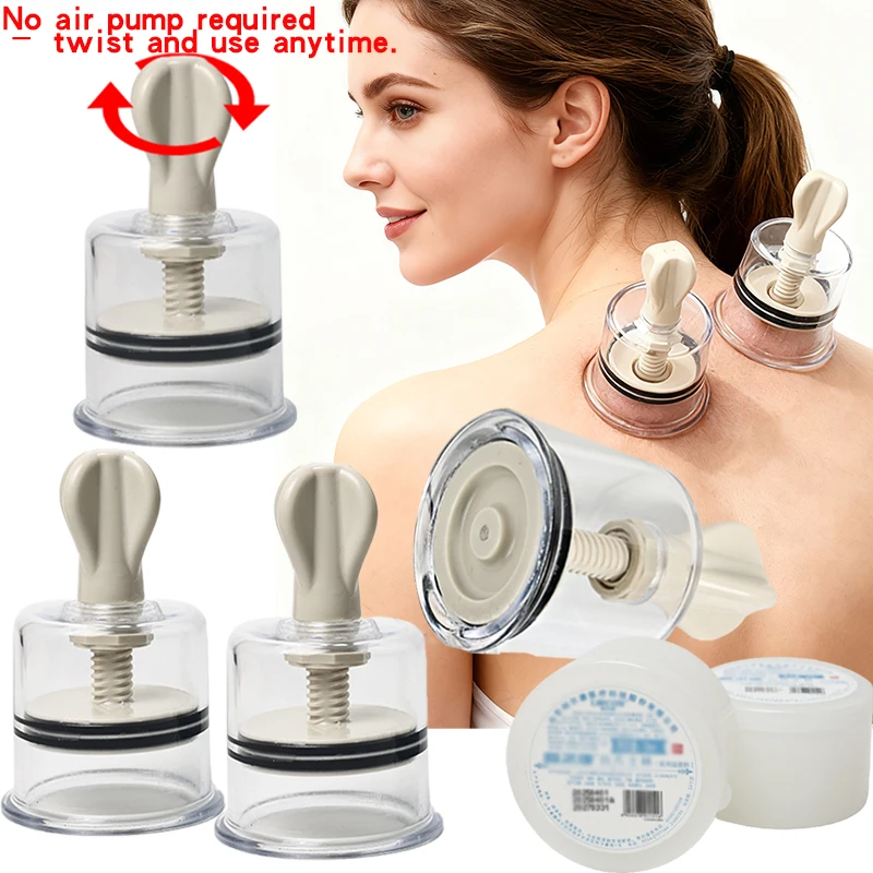 

Вакуумный аппарат для баночного массажа с ручным приводом, 18 банок, бытовой, с вращающимся магнитным воздействием