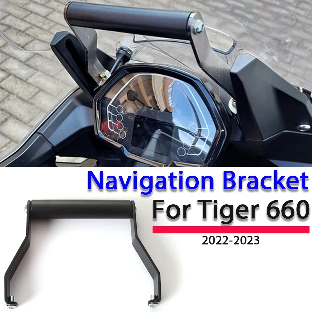 

Аксессуары для Tiger 660, держатель-подставка, держатель для планшетов GPS-навигации для Tiger660 2022, держатель для телефона GPS-навигатора мотоцикла