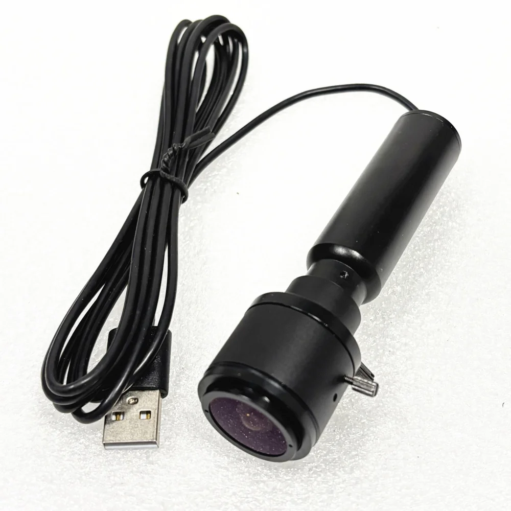 USB-камера-пуля, держатель для ручки, миниатюрная пуля, ручной зум, 2,8-12 мм, 5-50 мм, 2-мегапиксельная USB-камера OTG UVC для ПК или телефона Android