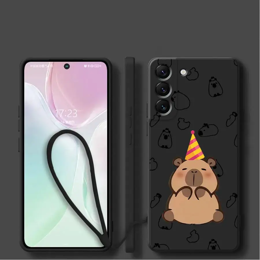 Caypabara Cartoon Cute Phone Case for Samsung Galaxy A13 A14 A16 A22 A52 A51 A11 A12 A35 A36 A26 A34 A24 A15 Soft Cover 