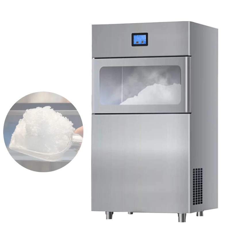 

Льдогенератор для снежинок, коммерческая дробилка для льда, гранулы, горячий горшок, ресторан, сашими, поднос для льда, дробилка для ледяных хлопьев, морепродуктов