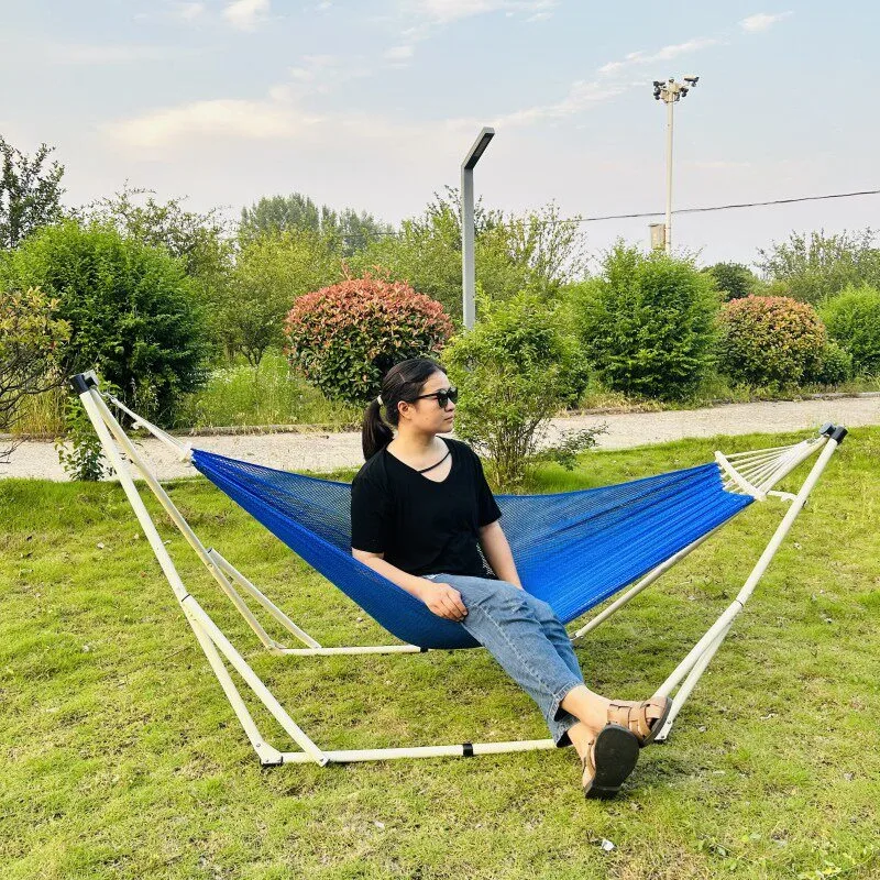 

Складной напольный кронштейн для качелей-гамака, портативный, для дома, балкона, улицы и помещений, с защитой от опрокидывания