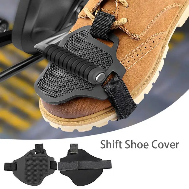 Motorcycle Shifter Shoe Protector Motorbike Shift Pad Shoe Boot Cover Rubber Motocross Gear Shift Pad Soft Shift Boot Cover