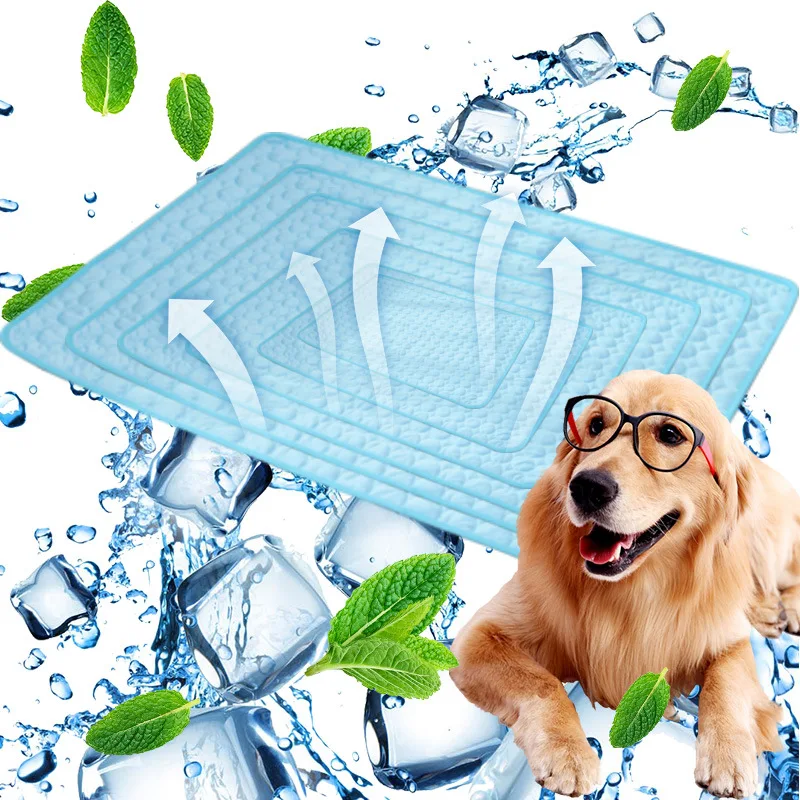 Dog Cooling Mat Summer Pet Cold Bed For Small Medium Large Dogs Pets Accessories Durable Cat Blanket Sofa Cat Ice Pad Blanket